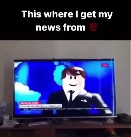 roblox news meme