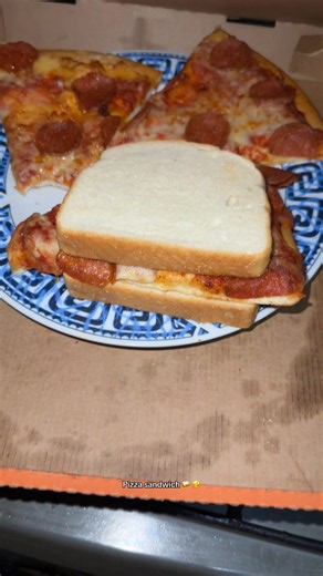 Pizza Sandwich Recipe with Hot Sauce and Ketchup
