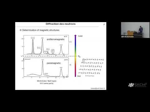 Using Polarized Neutron Diffraction to study Magnetic Compounds | Prof. Domonique Luneau | Seminar