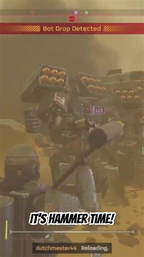 Helldivers 2 Breaching Hammer on Clankers 🤖