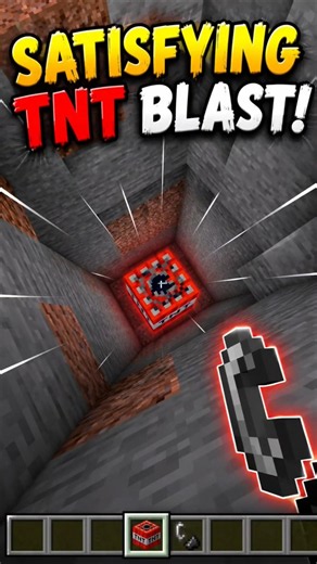 Minecraft's Most Satisfying TNT Blast Ever! 💥🤯 | Minecraft PE 1.21+