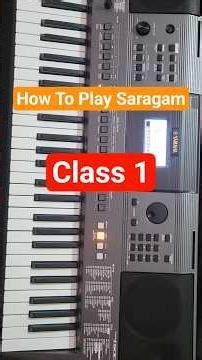 SA RE GA MA | Piano Lesson With Fingers