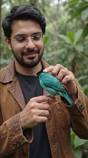 Green Honeycreeper – Nature's Living Emerald! 💚🐦