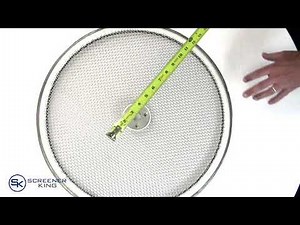 How to Measure Screens for Vibratory Sifters - ScreenerKing