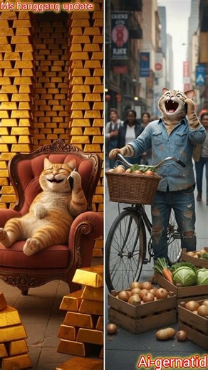 ​From Poor to Rich: How These Cats Found Hidden Gold! ✨🐾