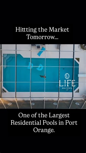 Mark Straka | Life Real Estate Port Orange on Instagram: "Hitting the market tomorrow in Port Orange! This one is a showstopper—featuring one of the largest pools ever built in Port Orange, set on nearly half an acre. ✔️ 16’ x 13’ workshop ✔️ Adjacent to the garage ✔️ Full pool bath / cabana Perfect for entertaining, hobbies, or backyard living at its best. #PortOrange #PortOrangeFL #PortOrangeRealEstate #VolusiaCounty #soldbystraka"