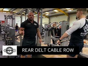 Rear Delt Cable Row