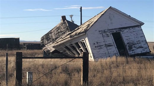 Fading And Fallen Cheyenne Schoolhouse Was Once Heart Of A Ranching Community
