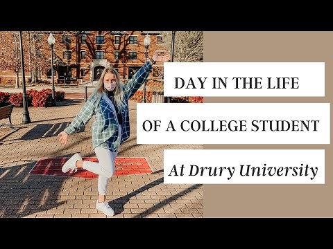 Day In The Life Of A College Student At Drury University