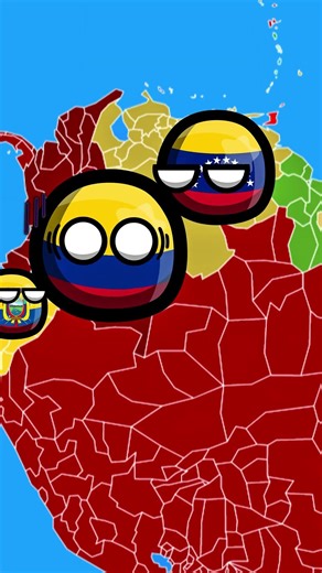 bolivia quiere conquistar el mundo (pt 1) #humor #countryballs #shorts #viral