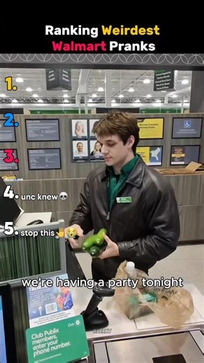 Ranking Weirdest Walmart Pranks 🥀😭