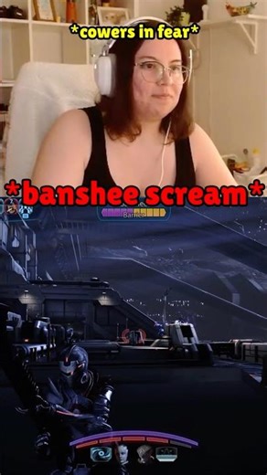 BACK OFF BANSHEE! #masseffect #masseffectlegendaryedition #gaming #bioware #shorts #twitchstreamer