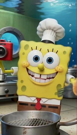 Chef SpongeBob in the Kitchen! | 3D Animation