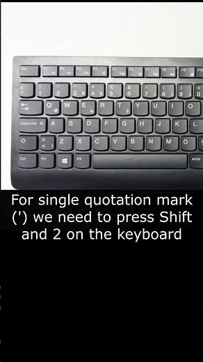 How to Make a Double Quote (”) Sign #shorts #howto #keyboard #symbols #2023 #computer