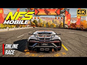 NFS Mobile - Most Intense Online Races With BUGATTI CHIRON Gameplay (Android/iOS)