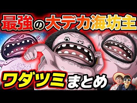 【 ワンピース まとめ 】巨人族？ただの魚人？その後どうなった？大入道ワダツミまとめ！ONE PIECE