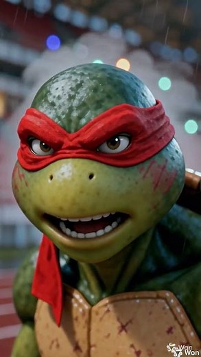 RAPHAEL — RAP PERFORMANCE | TMNT AI MUSIC VIDEO #tmnt #мемас #анимация #memes #юмор #смешновидео