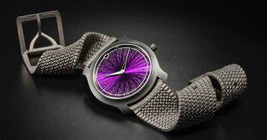 Introducing: Ming Releases The World's First 3D Printed Titanium Bracelet-Strap Hybrid With 'The Polymesh'