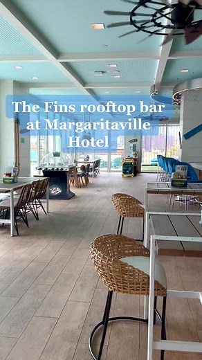 The Fins Rooftop Bar at Margaritaville Hotel Nashville