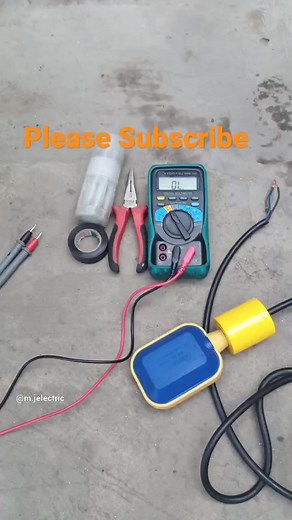 How to Check a Water Float Switch with Multimeter? #floatswitch #waterlevelswitch #multimeter #electric #reels | Muzammaljamshaid | Facebook
