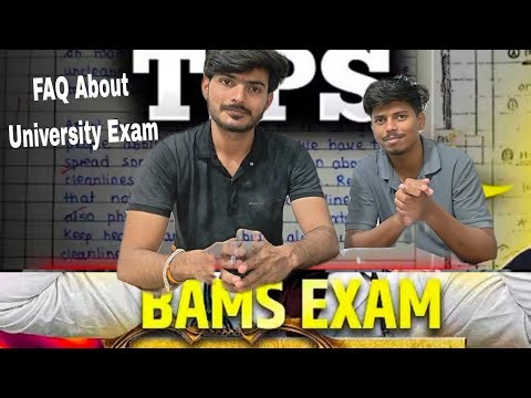 FAQ About BAMS University Exam? 😁🎇 Details exapalin about ATKT.... Ex about Grace marks?