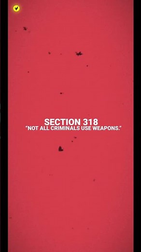 BNS Section 318 Explained 😳