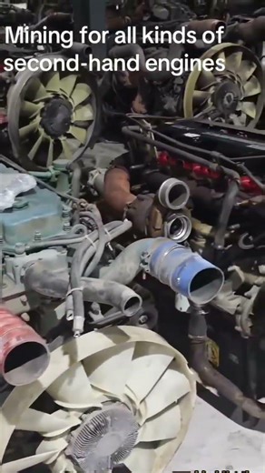 #All kinds of second-hand engines for mining machinery#miningequipment#miningaccessories