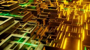 Loop Animation, Texture, Technology. Free Stock Video