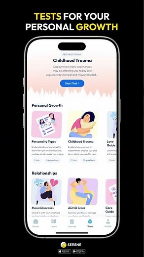 Serene Mental Health App | Personalized Self-Tests, CBT Courses & Mood Journal - 4