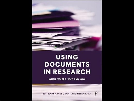 Using Documents in Research - Book Launch | Helen Kara