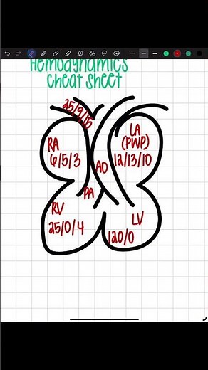 Hemodynamic Hallmarks | CHEAT SHEET - Aortic & Mitral Stenosis and Regurgitation #hemodynamics