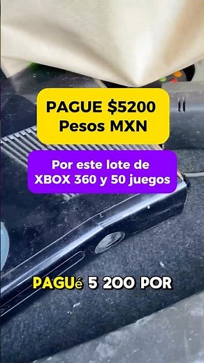 Pagué $5200 por este Xbox 360 slim con estos 50 Juegos!