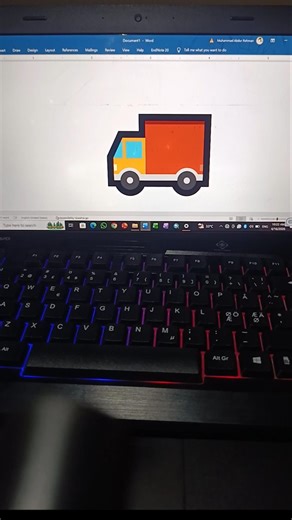 👉 🚚 Truck Symbol in MS Word? 2 Sec Trick You MUST Know!#truck #trucksimulator #msword #byteguidepro