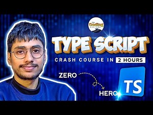 🔥TypeScript Crash Course | Master TypeScript in just 2 Hours