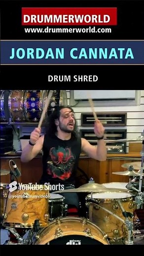 Jordan Cannata Drums: SHREDDING - SHORT