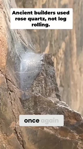 Ancient structures predate cataclysms 12,000 years ago? Colossal rose quartz granite slabs moved without trees for rolling. Mainstream models don't add up. #AncientMysteries #Ollantaytambo #Archaeology #Unexplained #ProjectUnity