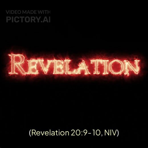 The Bible ends like a anime battle