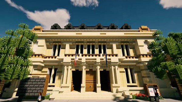 Emmanuel Macron faz campanha em Minecraft