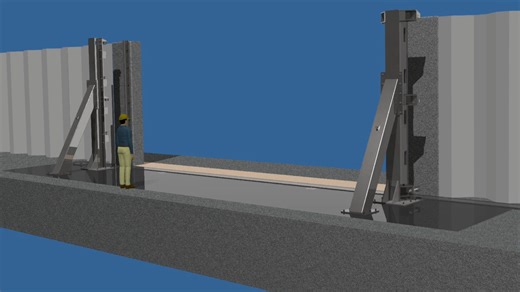 Flood Control International | From Design to Reality. Watch the Golden Pass flood gate go from 3D design to fully installed flood protection at one of the world’s... | Instagram