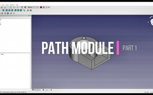 [搬] Andrew CAD [FreeCAD]中path用法生成CNC刀路