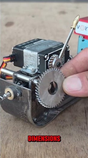 Built a Servo-Powered Machine From Scratch 🔥