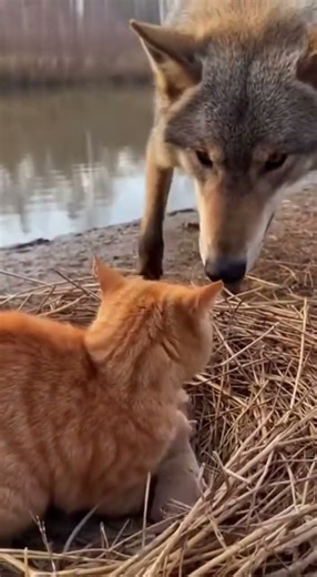 Fear first, children second, drive away the intruders #animal #cat