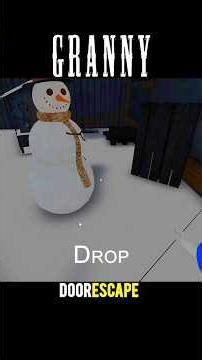 Granny Chapter Two Cristmas Door Escape 😱 #shorts #granny #gaming #gameplay