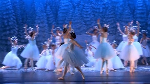 Virginia Ballet Company on Instagram: "In honor of the first snowfall of the season, here is another quick clip of VBC's snow! Catch VBC's Nutcracker on Dec. 27, 28, and 29 at Ernst Community Cultural Center in Annandale, VA. Get your tickets today at vaballet.org! #snow #firstsnowoftheseason #nutcrackerballet #ballet #dance"