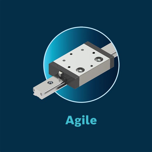 🚀 The Agile One🚀 For applications that require guiding tasks with low masses at high speeds, smooth and flexible guiding is essential. The cam roller guide is the perfect choice for this. It impresses with: ✅ Robustness: For smooth, highly efficient movements. ✅ Robust design: Insensitive to environmental influences. ✅ Maximum installation flexibility: Vertically mounted or self-supporting, without complex adaptations. Ideal for: assembly and handling technology, feeders, medical technology. D