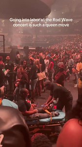 2.1M views · 27K reactions | A fan at Rod Wave's concert suddenly went into labor  | Hip Hop Community | Facebook