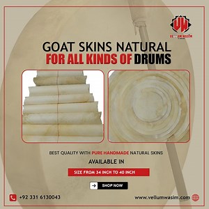 Natural Goat Drum Skin Head: Djembe, Bodhran, Banjo (8 to 40 Inch) - Etsy