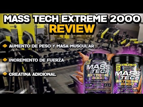 MASS TECH EXTREME 2000 - EL MEJOR GANADOR DE PESO?