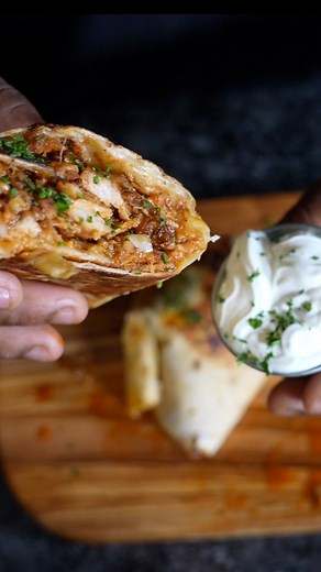 Honey Chipotle Chicken wrap ! This was so fire 🔥 | chefchosen
