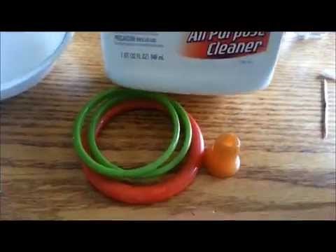 How to Test Vintage Jewelry for Bakelite using 409 Cleaner